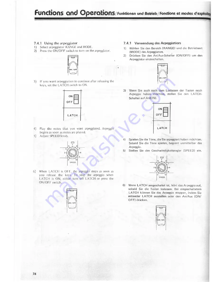 Korg POLY-61 Owner'S Manual Download Page 73