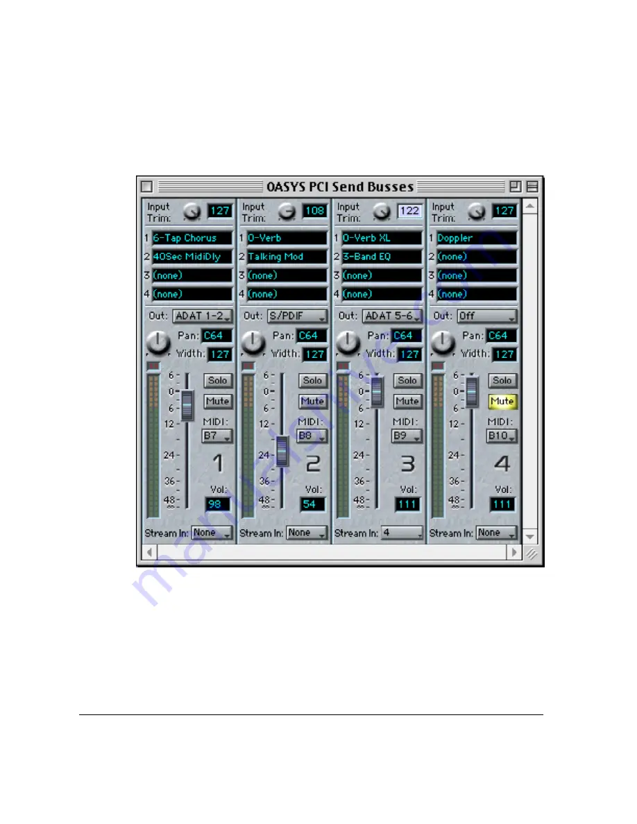 Korg Soundlink DRS OASYS PCI User Manual Download Page 78