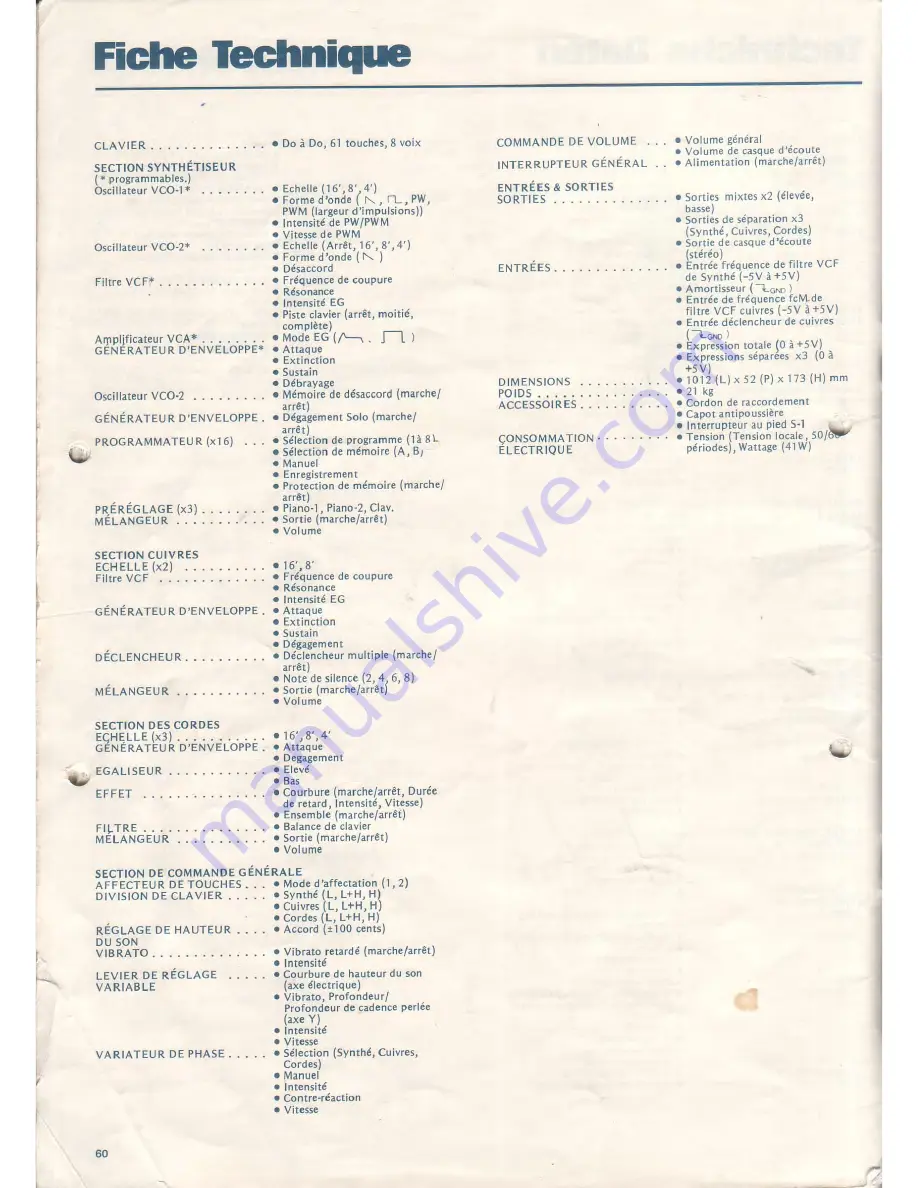 Korg Trident Owner'S Manual Download Page 65