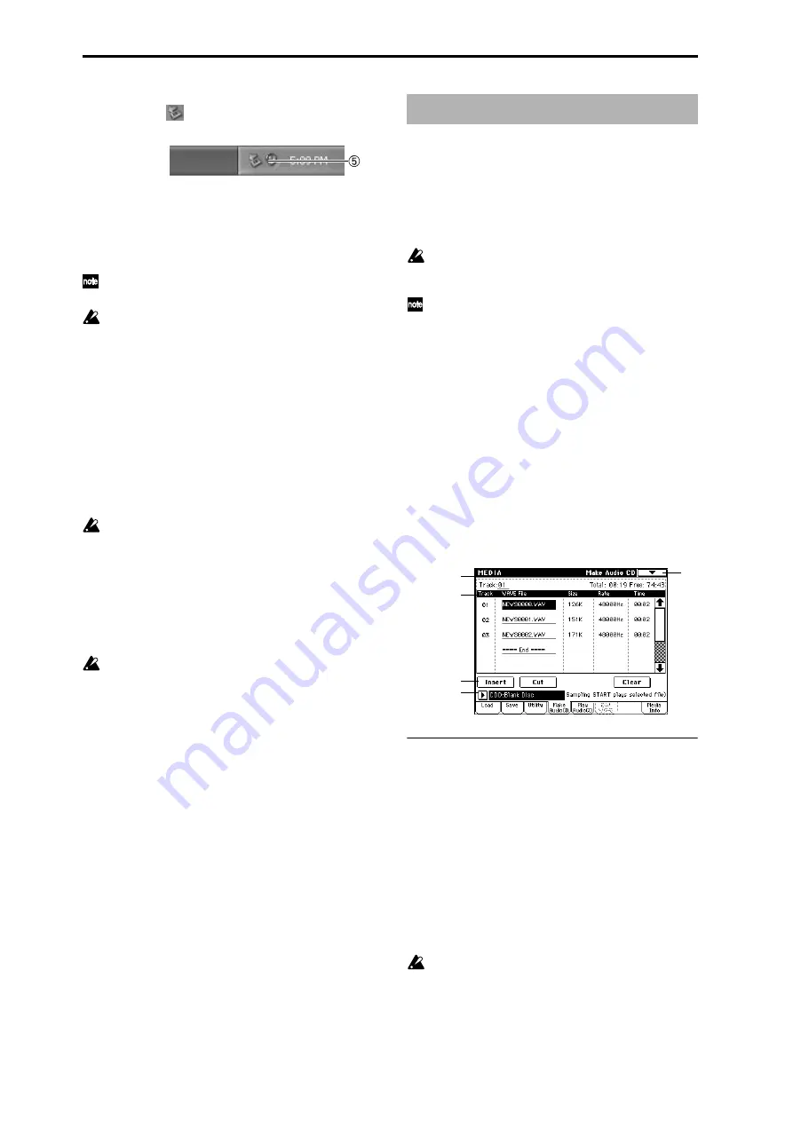 Korg TRITON Extreme Manual Download Page 205