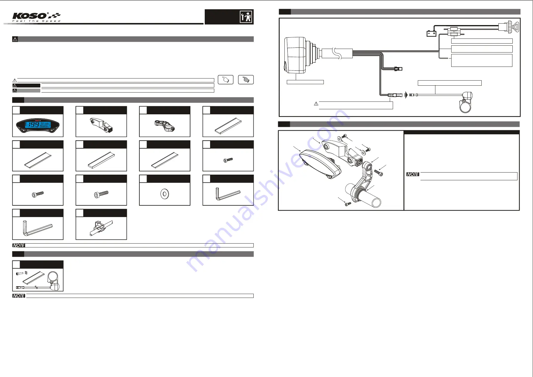 Koso EX-02 Instruction Download Page 1