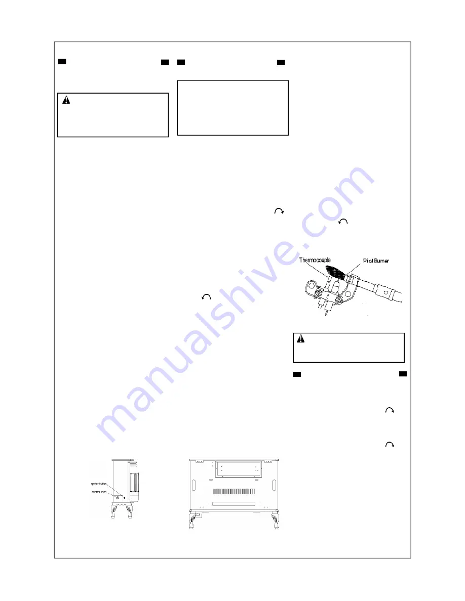 Kozy-World GSN2221 Owner'S Operation And Installation Manual Download Page 12