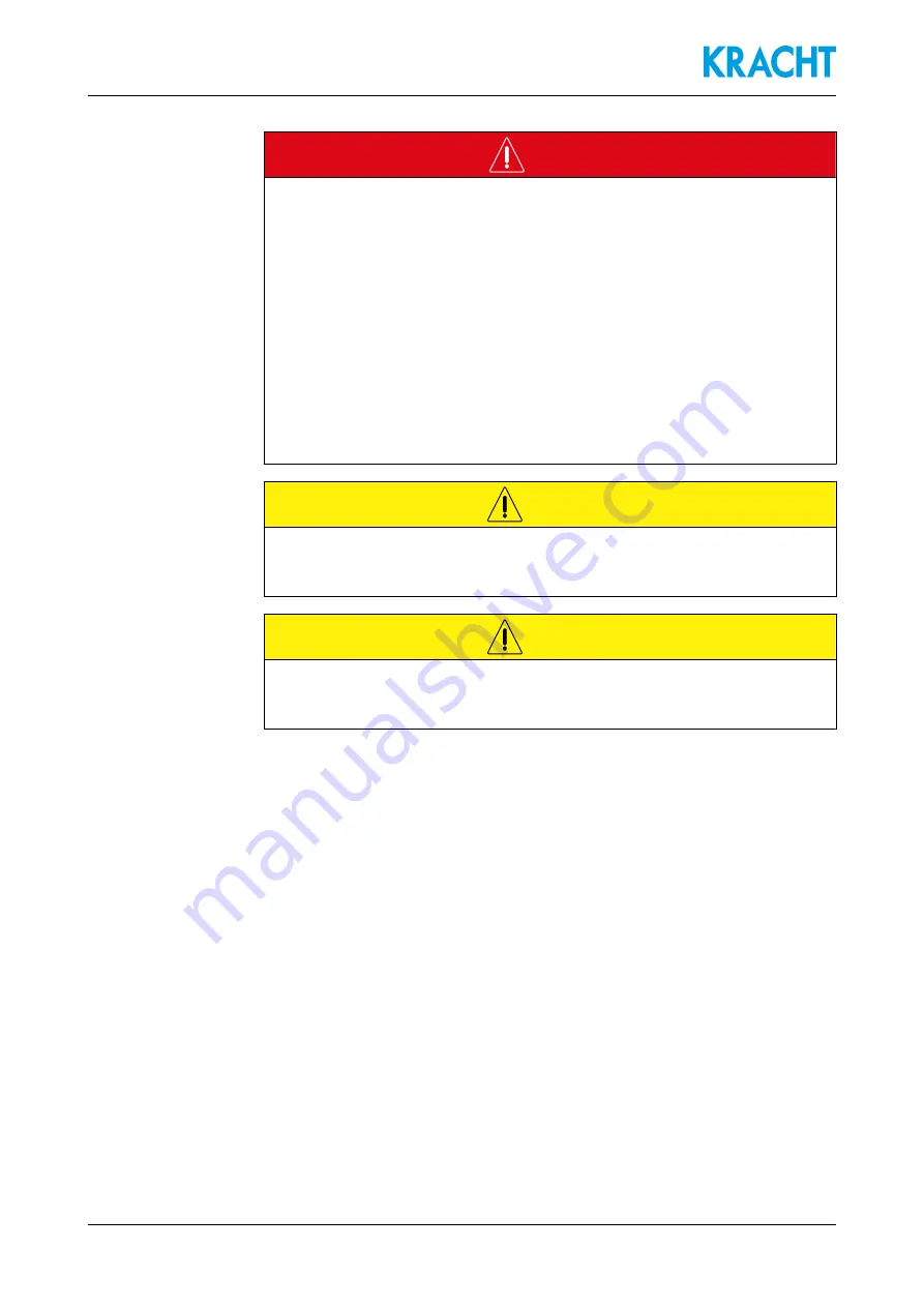 Kracht VC 0,025 Operating Instructions Manual Download Page 9