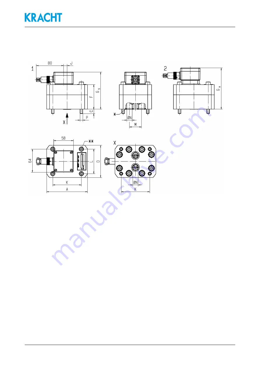 Kracht VC 0,025 Operating Instructions Manual Download Page 22