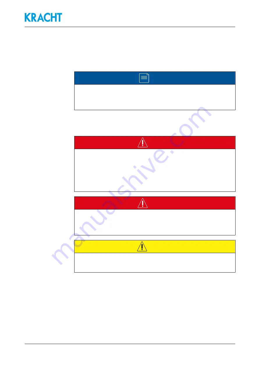 Kracht VC 0,025 Operating Instructions Manual Download Page 48