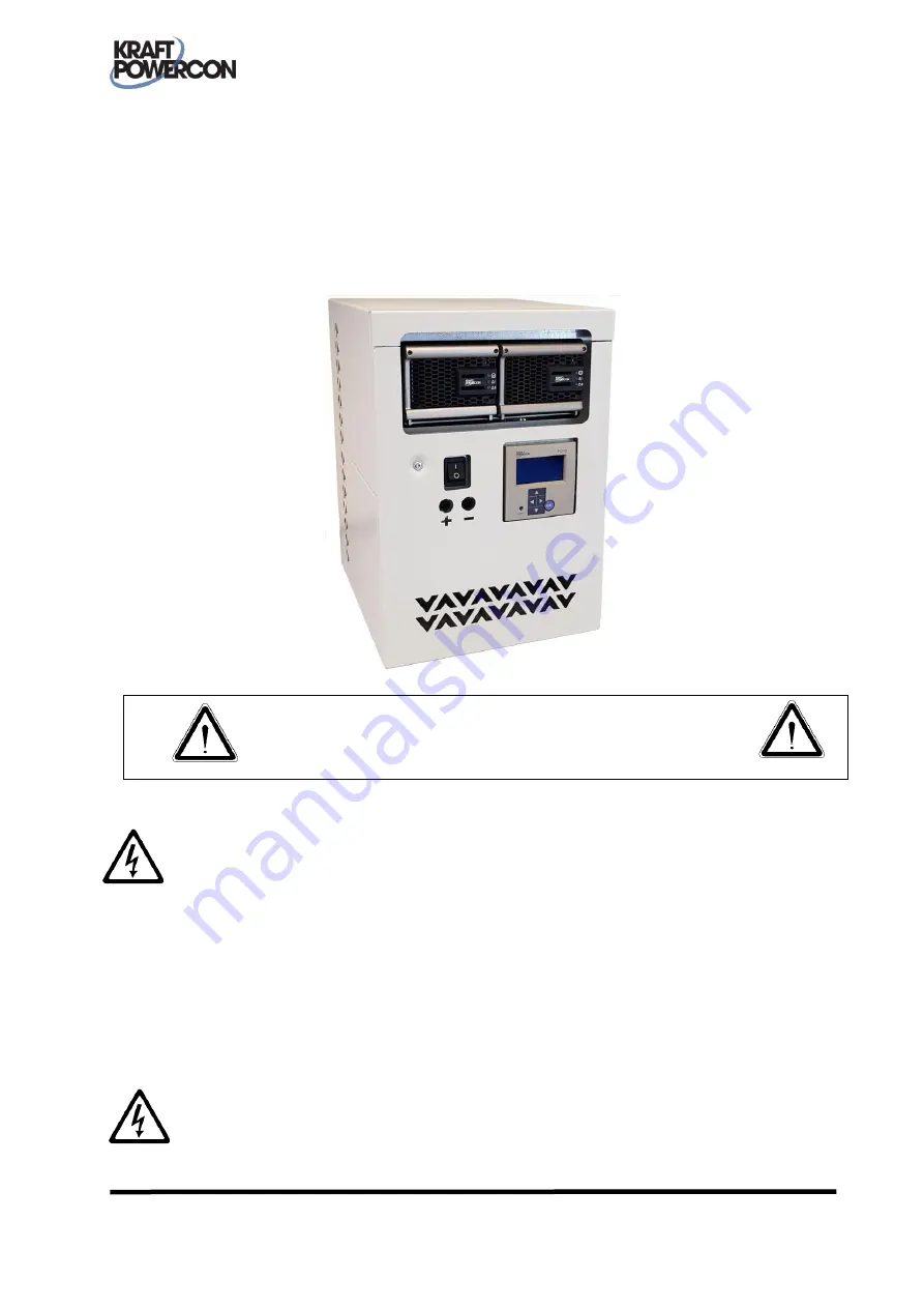 Kraft Powercon PRX 110/16 Скачать руководство пользователя страница 1