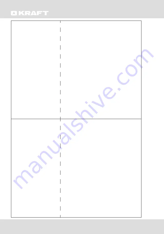 KRAFT KF-DF260W User Manual Download Page 15