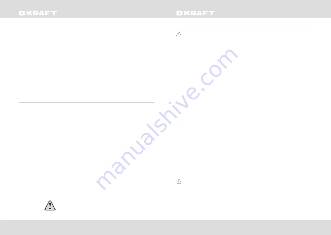 KRAFT KF-DF305W Скачать руководство пользователя страница 11