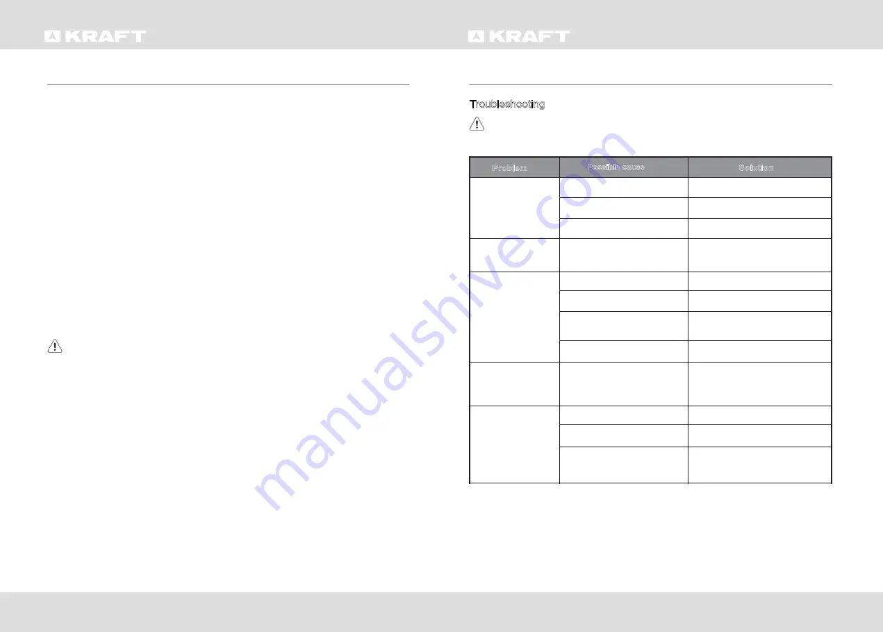 KRAFT KF-FN240NFW User Manual Download Page 21