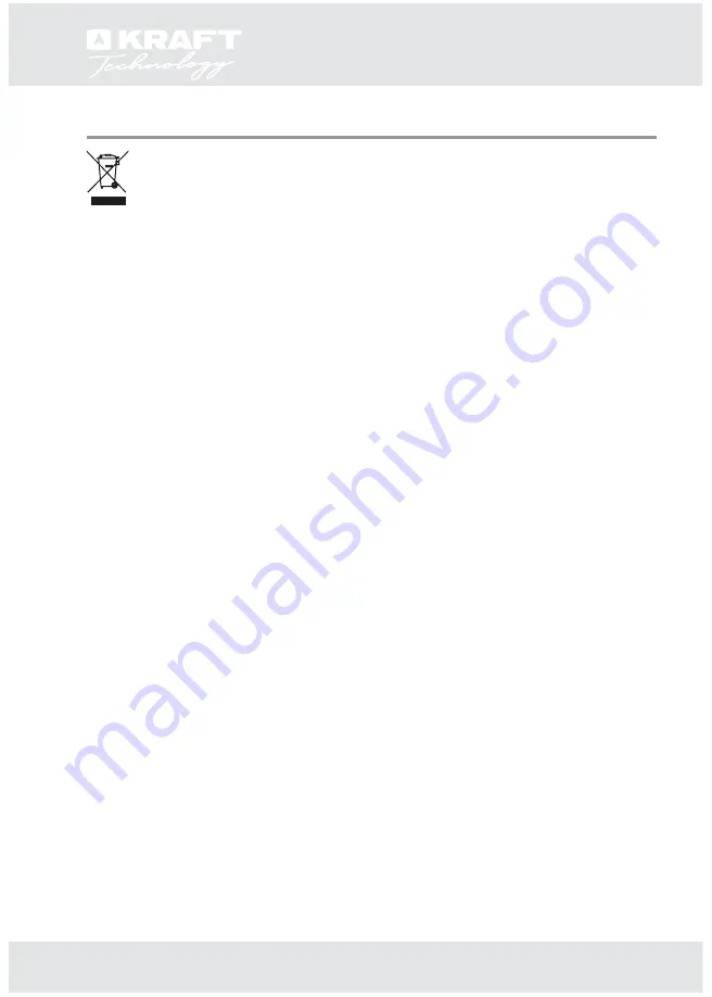 KRAFT TCH-23AW8401DS User Manual Download Page 18