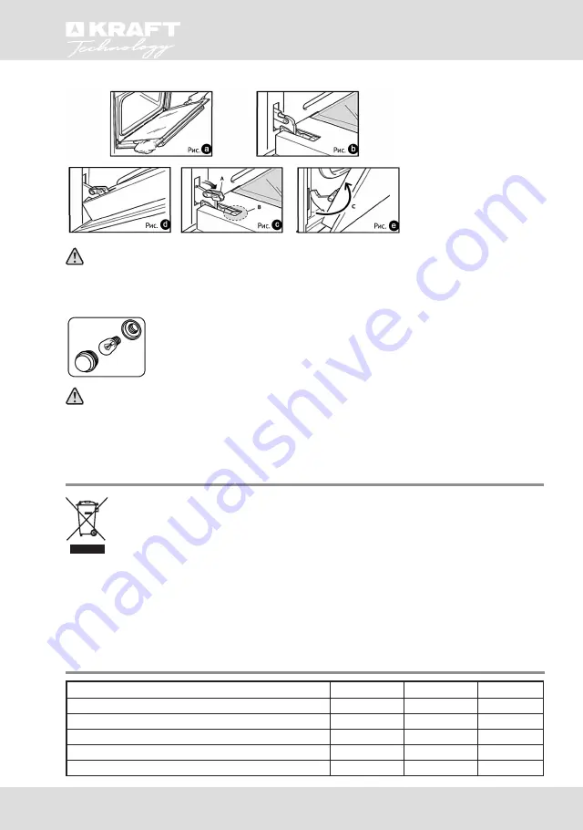 KRAFT TCH-OM704BLG Скачать руководство пользователя страница 12