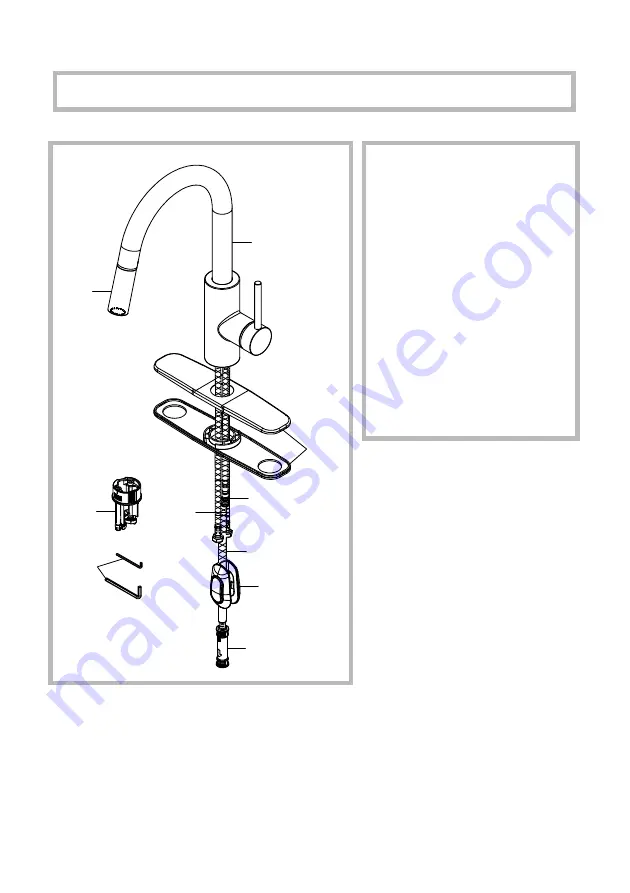 Kraus Oletto KPF-2620 Installation Manual Download Page 4