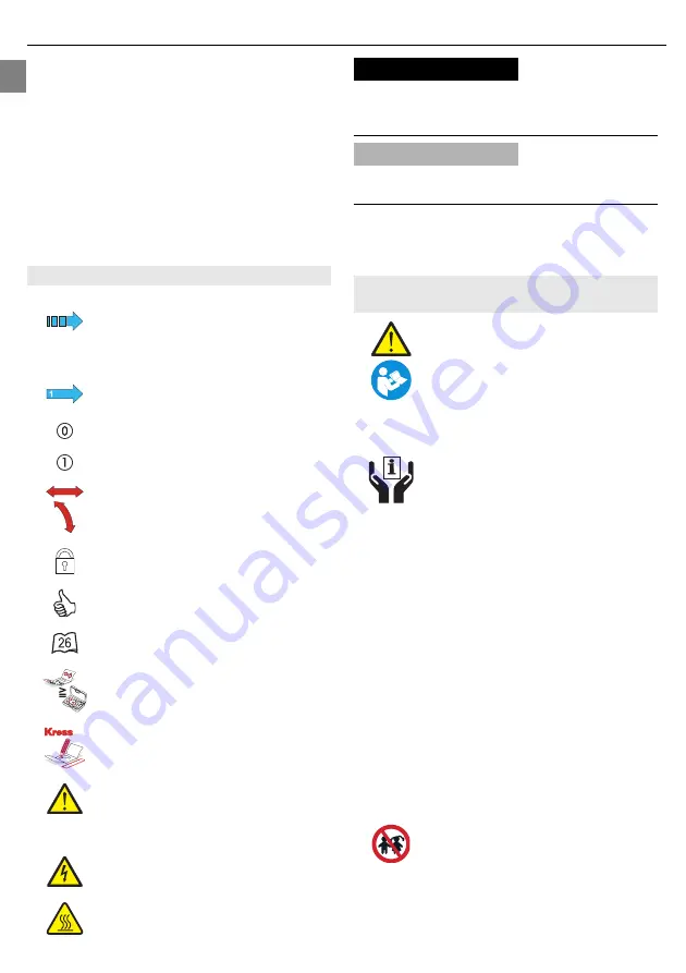 KRESS 420 ST E Original Instructions Manual Download Page 5