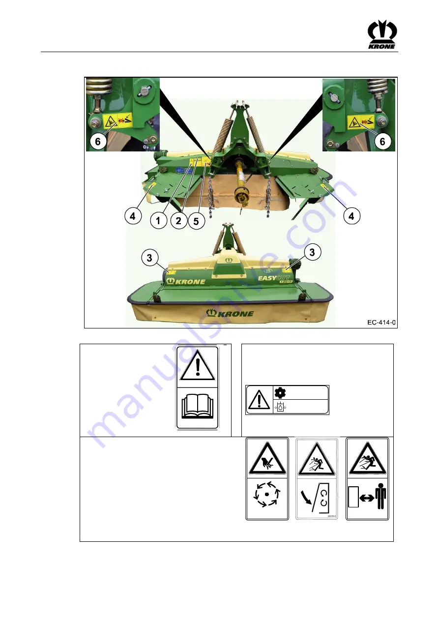 Krone EasyCut F 320 CV Скачать руководство пользователя страница 20