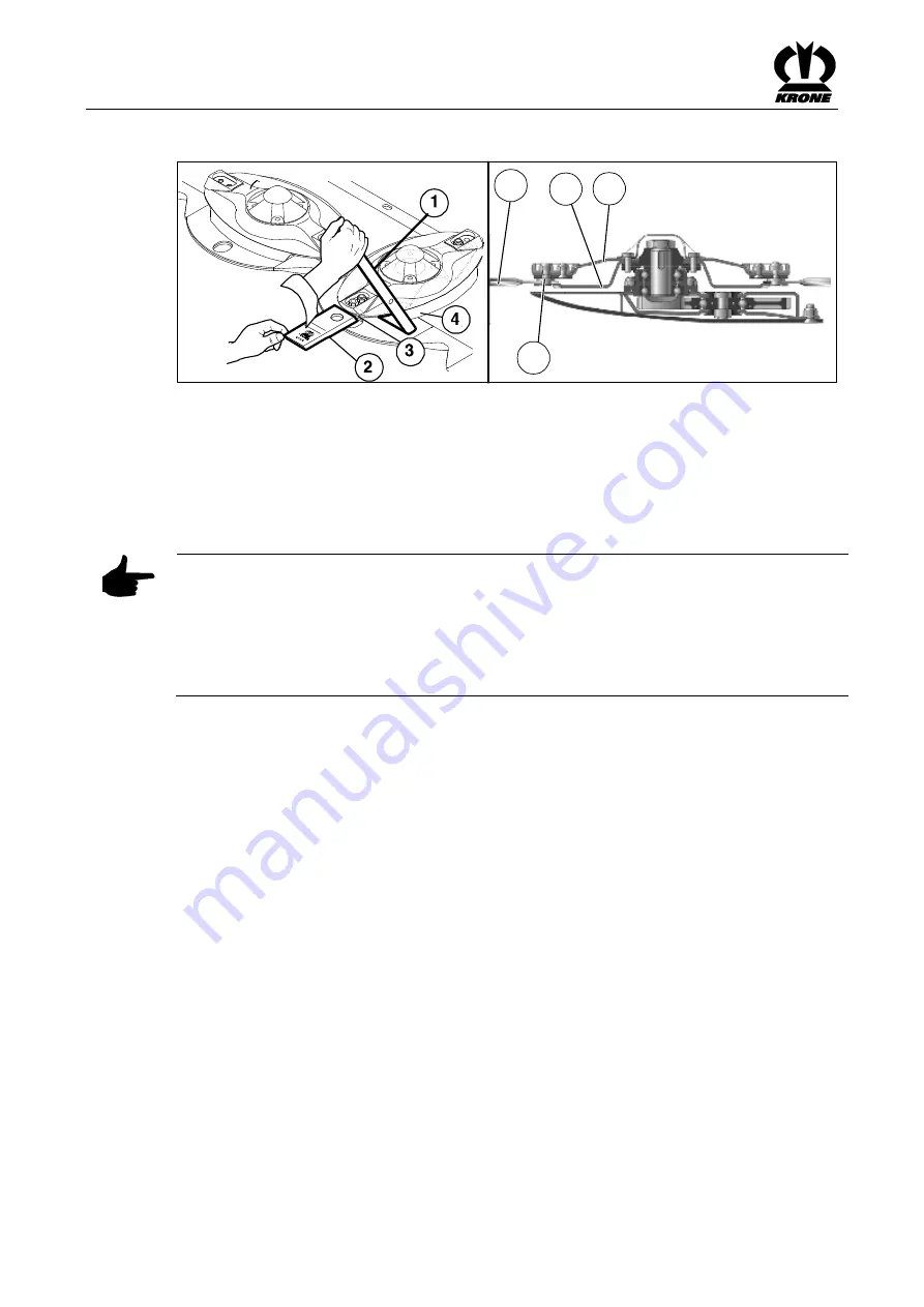 Krone EasyCut F 320 CV Original Operating Instructions Download Page 64