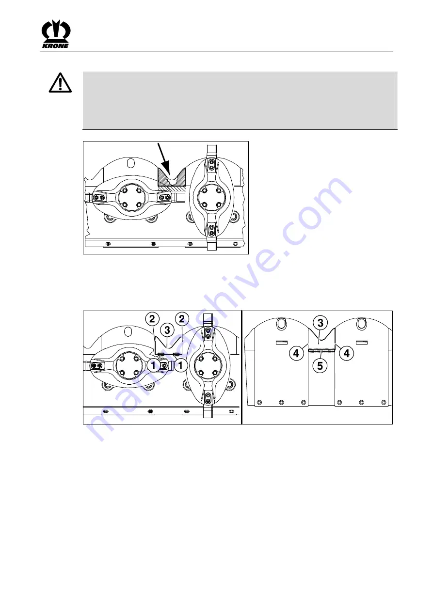 Krone EasyCut F 320 CV Original Operating Instructions Download Page 65