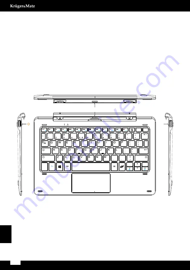 Krüger & Matz EDGE 1085 Owner'S Manual Download Page 22