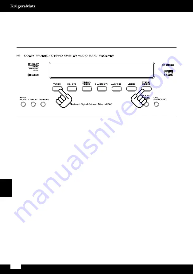 Krüger & Matz HD4347 Owner'S Manual Download Page 40