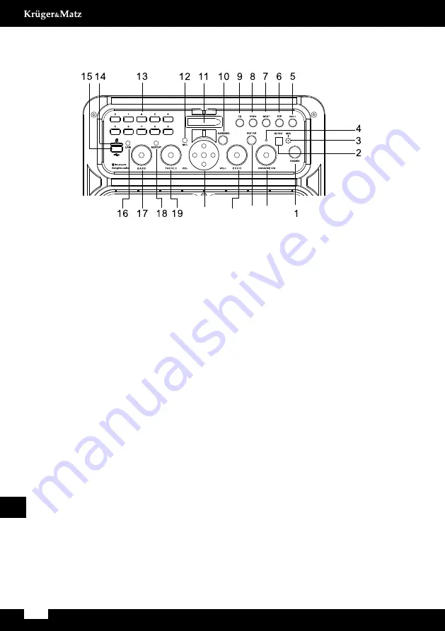 Krüger & Matz KM0530 Owner'S Manual Download Page 38