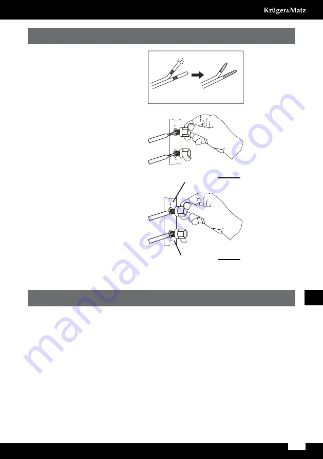 Krüger & Matz KM0534 Owner'S Manual Download Page 7