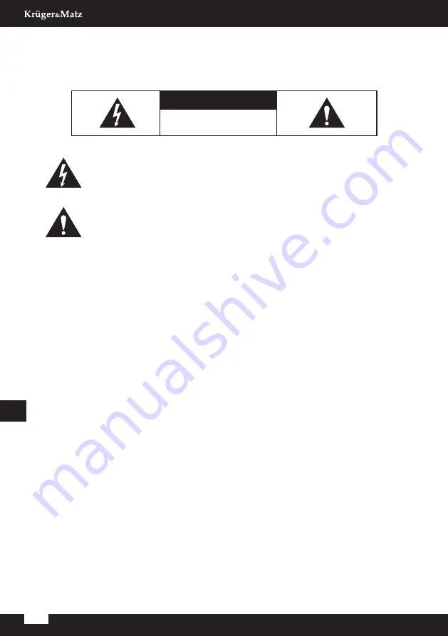 Krüger & Matz KM0545 Owner'S Manual Download Page 10