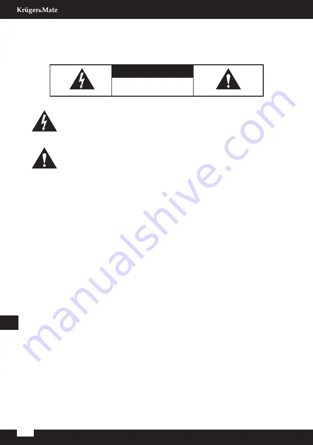 Krüger & Matz KM0546 Owner'S Manual Download Page 24