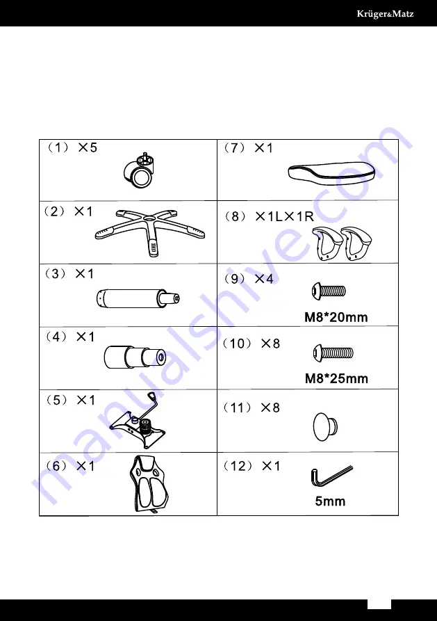 Krüger & Matz KM0762 Owner'S Manual Download Page 5