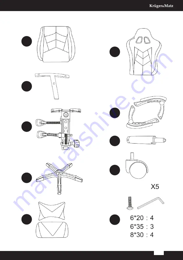 Krüger & Matz KM0790 Owner'S Manual Download Page 5