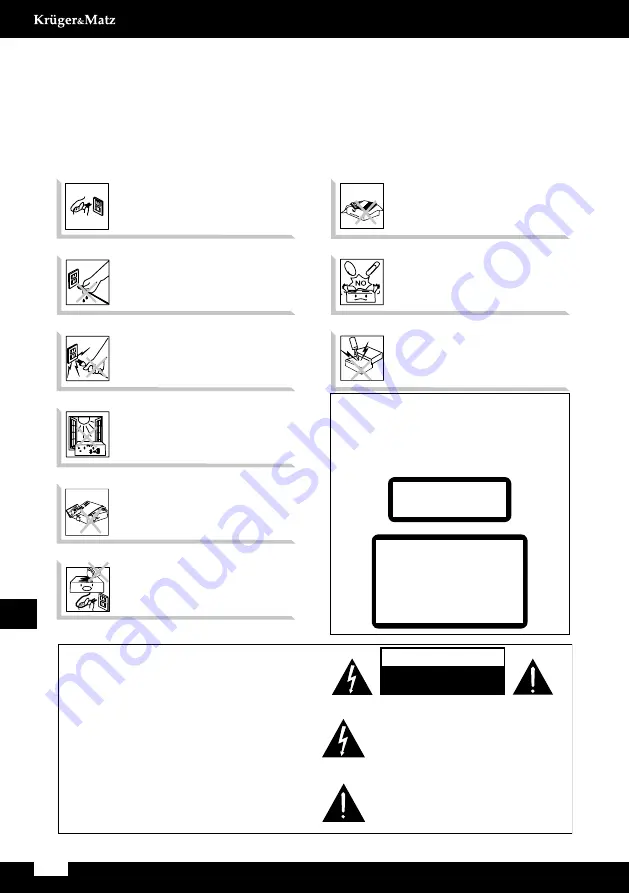 Krüger & Matz KM1598D Owner'S Manual Download Page 24