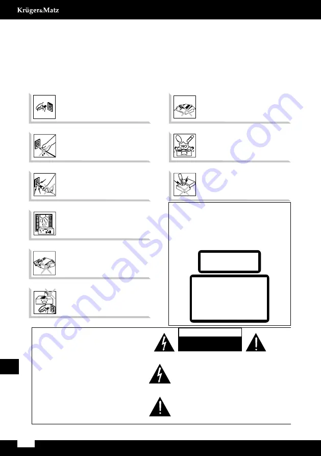 Krüger & Matz KM1598D Owner'S Manual Download Page 98