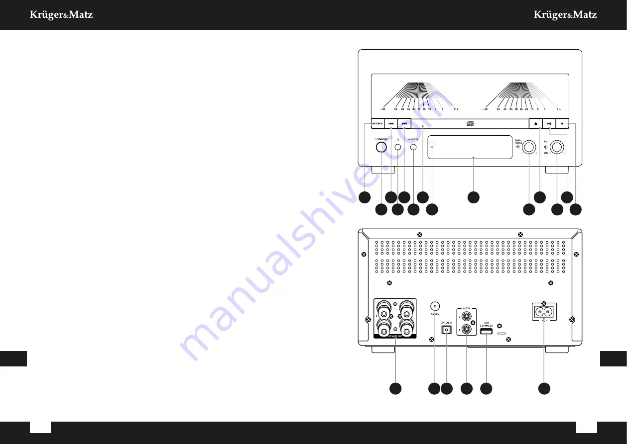 Krüger & Matz KM1995 Owner'S Manual Download Page 42