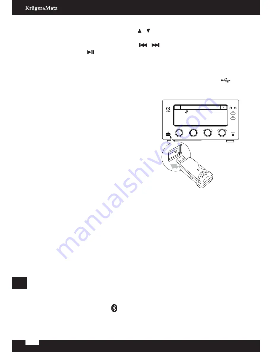 Kruger&Matz KM1598 Owner'S Manual Download Page 106