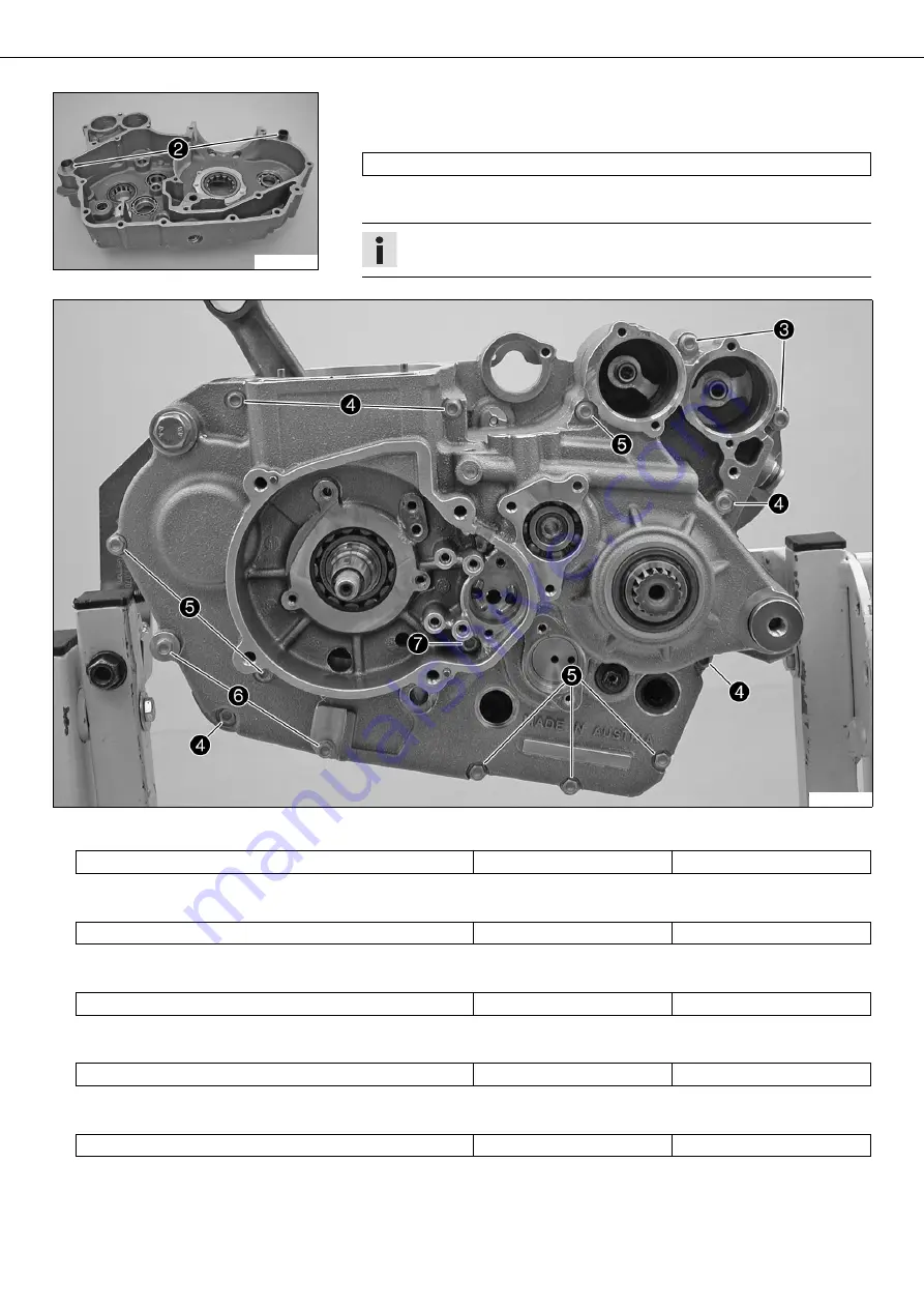 KTM 2008 450 XC ATV Repair Manual Download Page 132