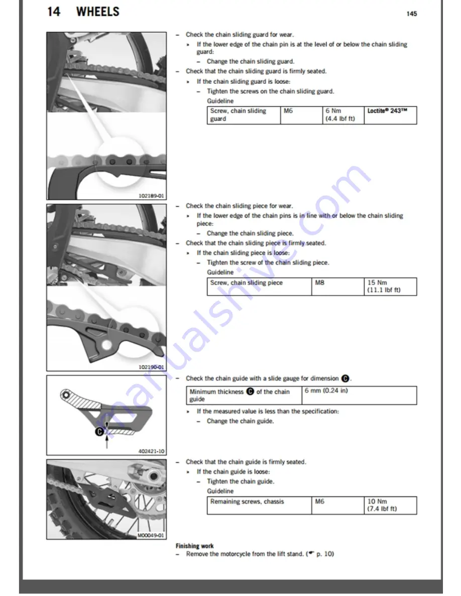 KTM 250 scf 2016 Repair Manual Download Page 146