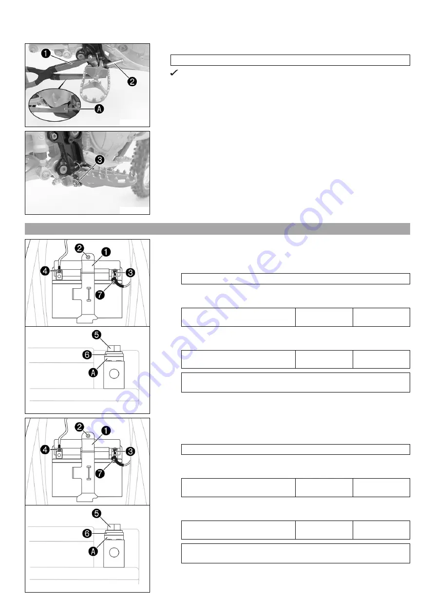 KTM 250 SX-F Setup Instructions Download Page 11