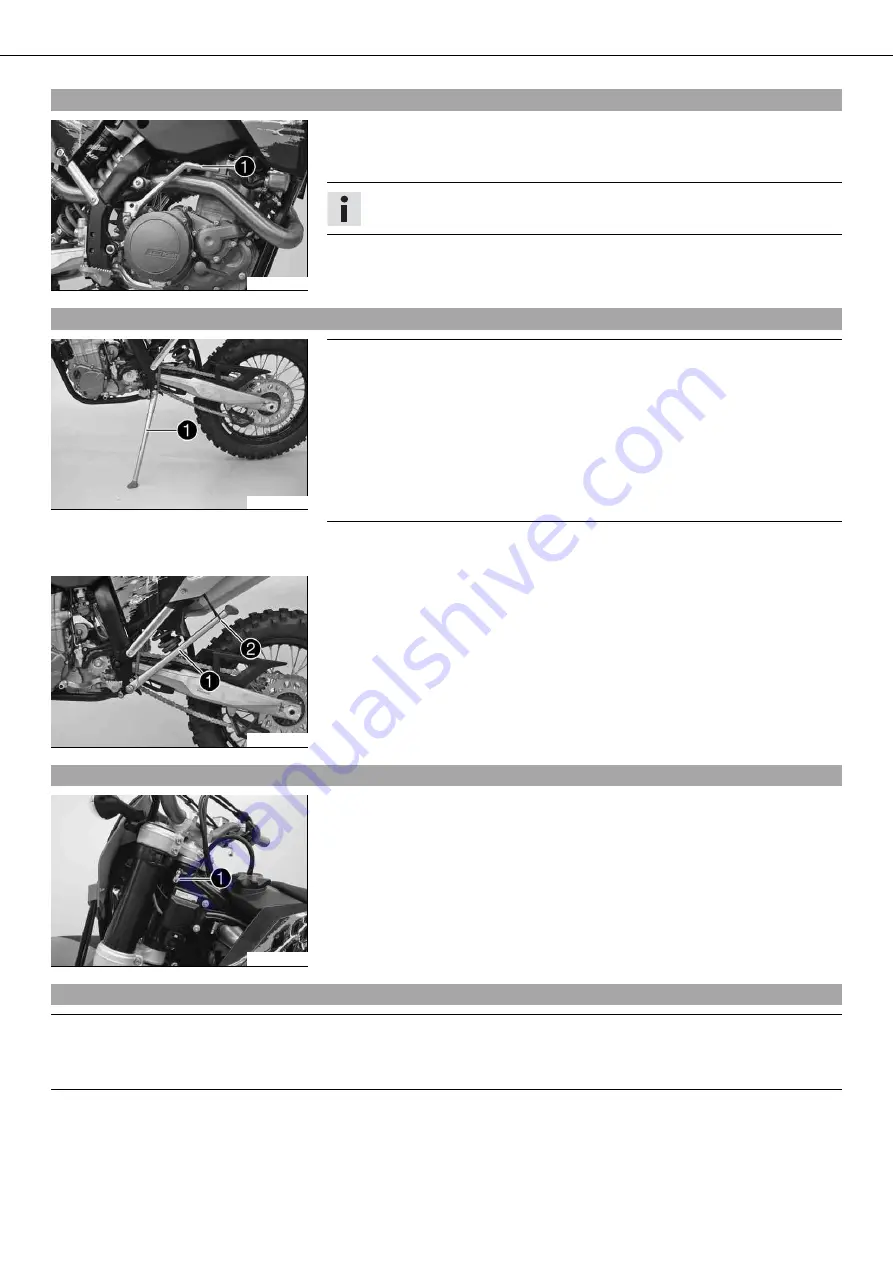 KTM 450 EXC RACING 2006 Owner'S Manual Download Page 23