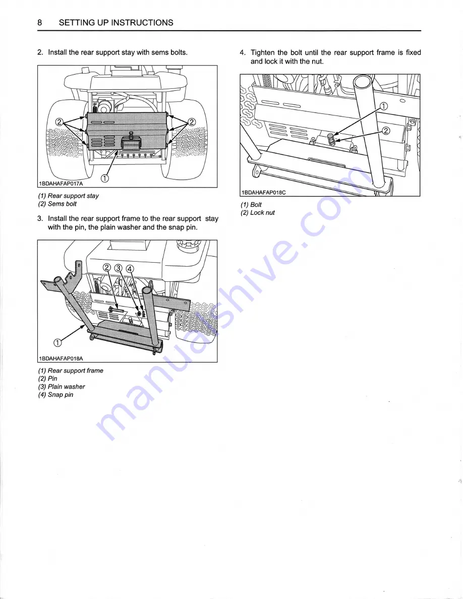 Kubota 10615 Скачать руководство пользователя страница 18