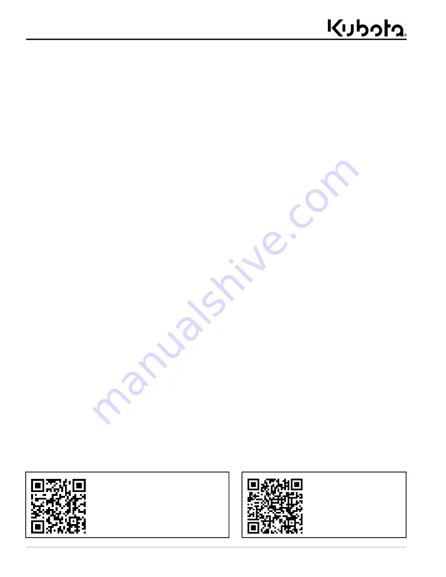 Kubota AP-PFL4648 Owner'S Manual Download Page 4