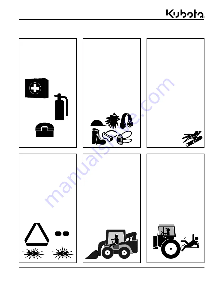 Kubota AP-SA35 Operator'S Manual Download Page 7