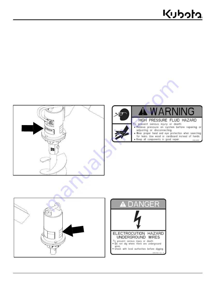 Kubota AP-SA35 Operator'S Manual Download Page 10