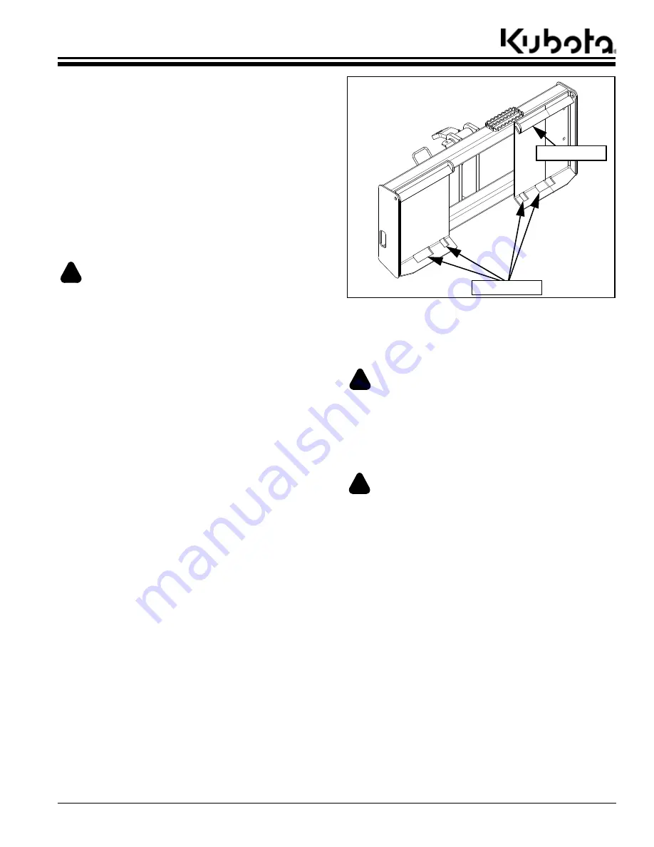 Kubota AP-SA35 Operator'S Manual Download Page 13