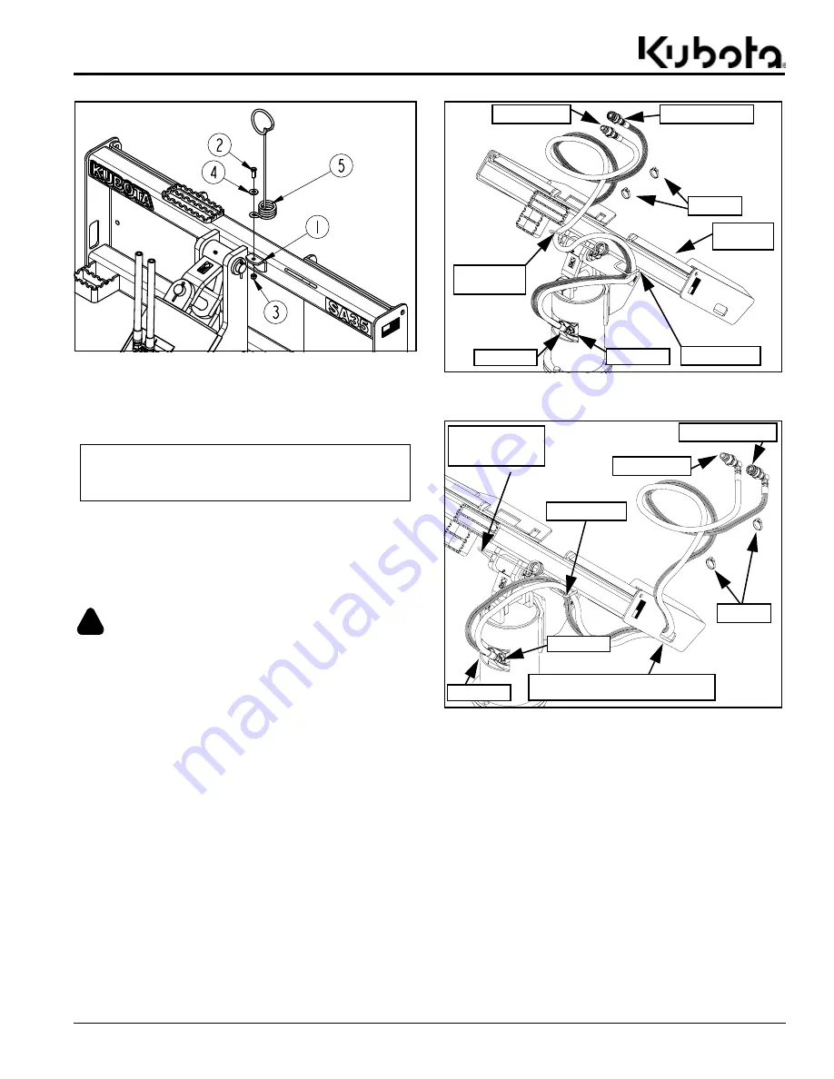 Kubota AP-SA35 Operator'S Manual Download Page 15