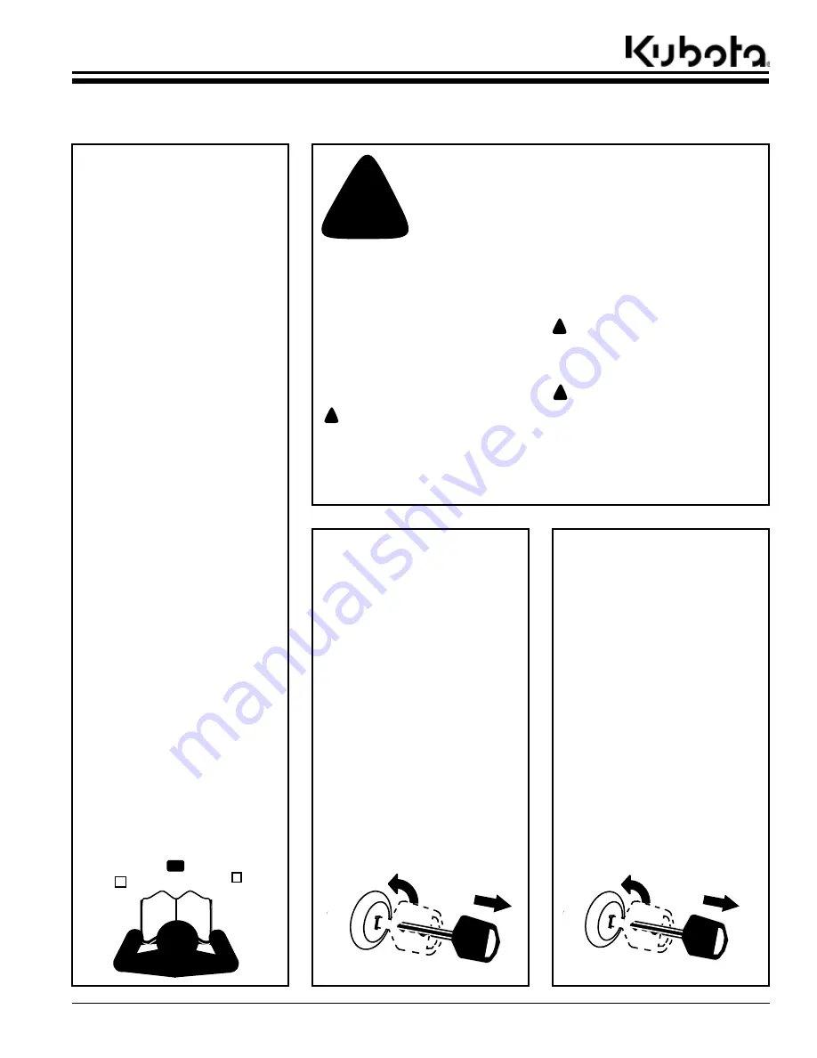 Kubota AP-SBL2566 Operator'S Manual Download Page 5