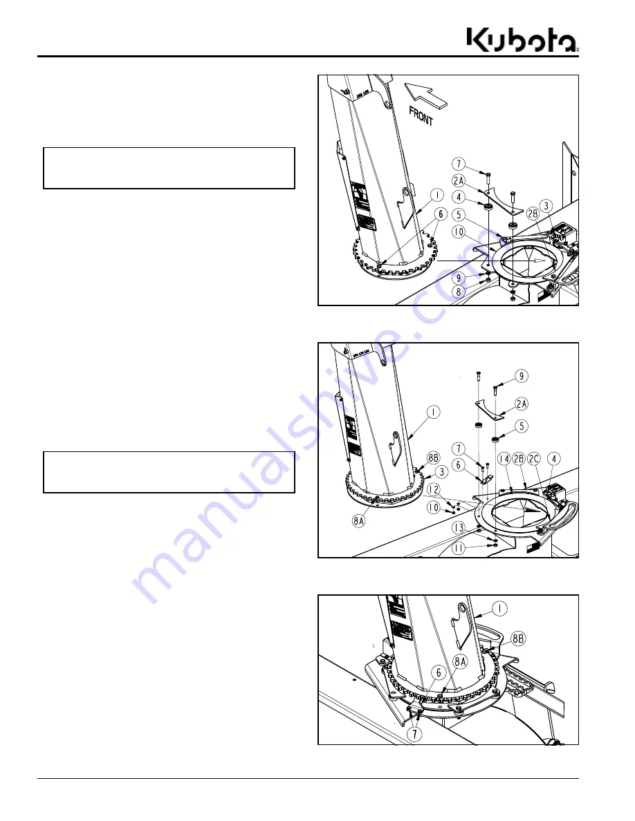 Kubota AP-SBL2566 Operator'S Manual Download Page 12