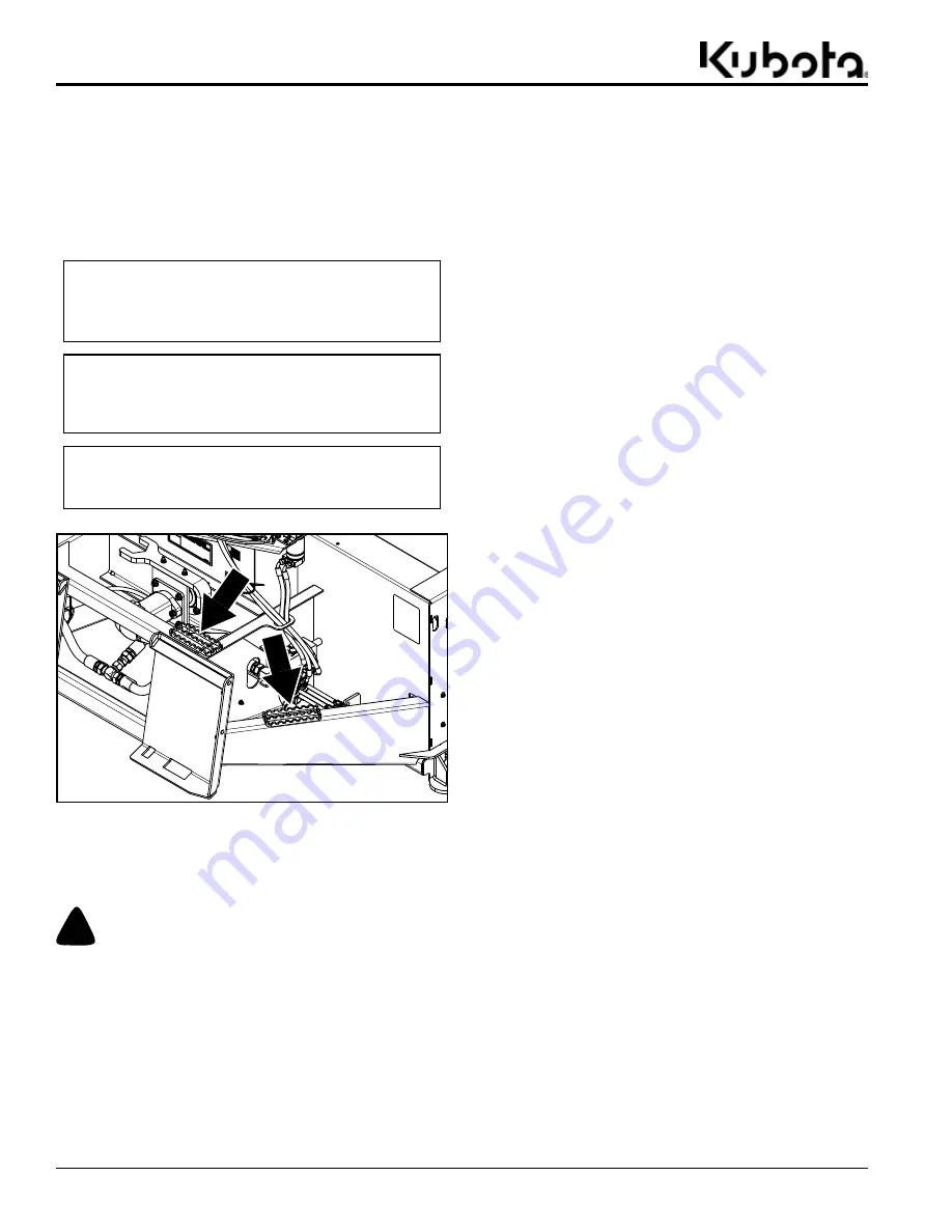 Kubota AP-SBL2566 Operator'S Manual Download Page 30