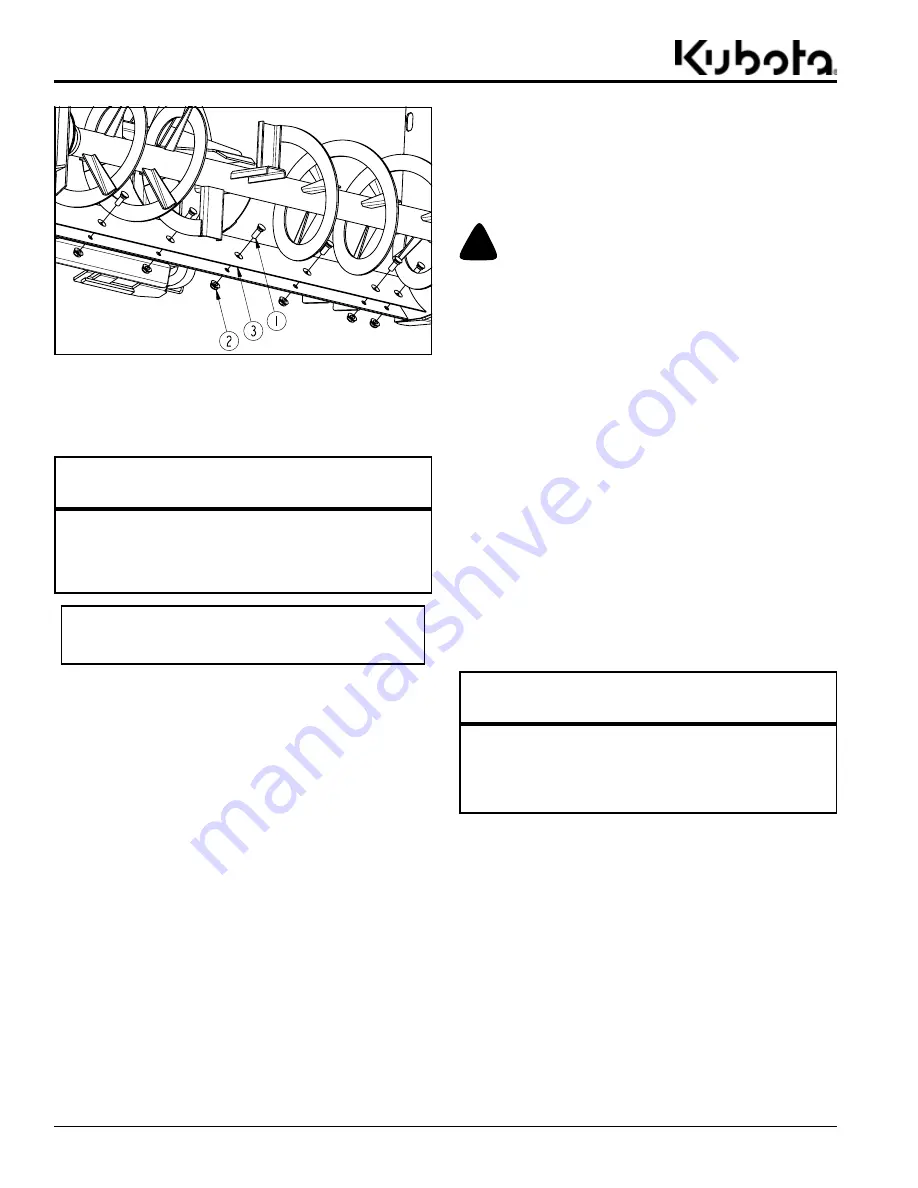 Kubota AP-SBL2566 Operator'S Manual Download Page 36