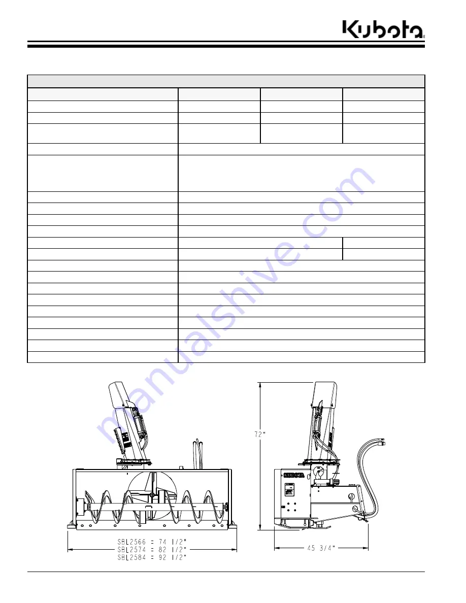 Kubota AP-SBL2566 Operator'S Manual Download Page 38