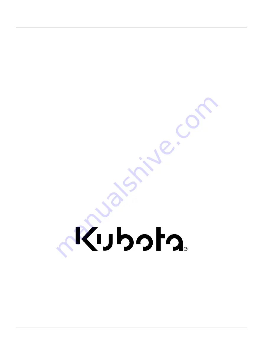 Kubota AP-SRB1566 Operator'S Manual Download Page 26