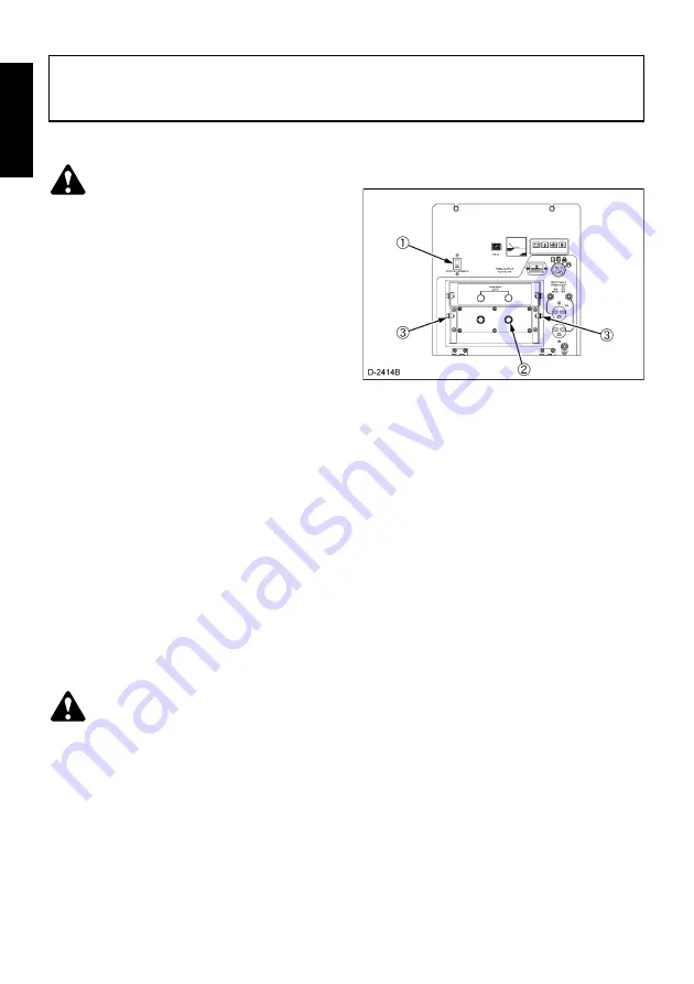 Kubota CKTGL11000 Скачать руководство пользователя страница 24