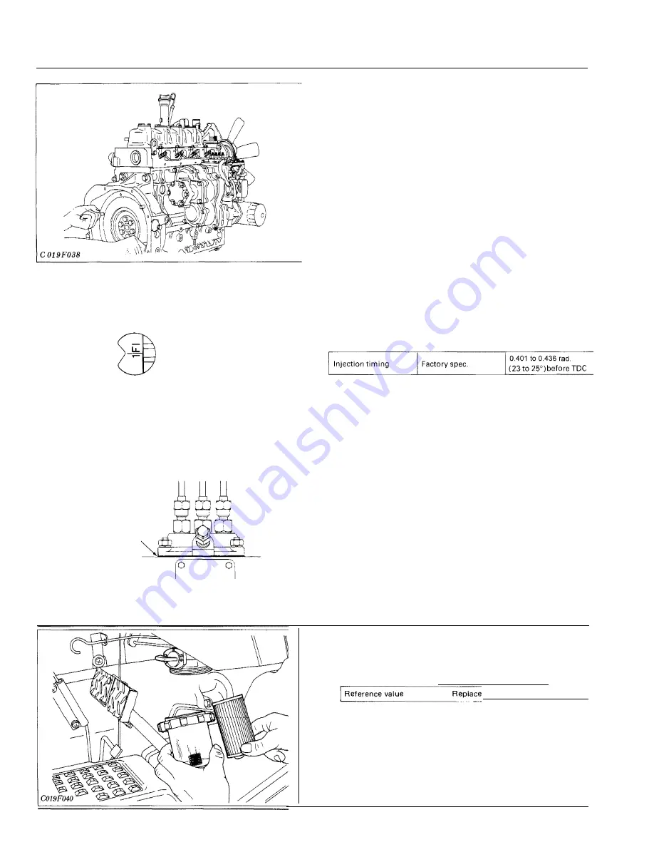 Kubota D1102-B Workshop Manual Download Page 62